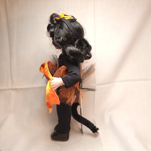 Marie Osmond Happy Howling-Ween Kitty Keepsake Porcelain Doll - Picture 3 of 9